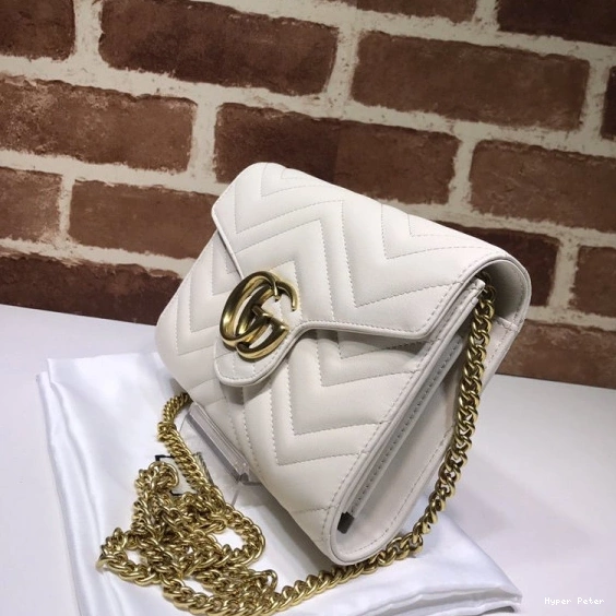 Hyper Peter GG GUCCI CHAIN WALLET MARMONT 0710